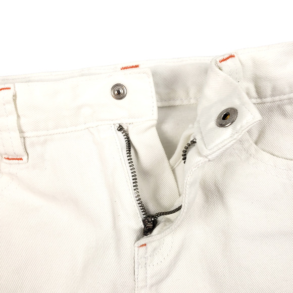 GYMBOREE Girl's Fun in the Sun White Denim Jean Embroidered Skirt Size 12 - Picture 5 of 11